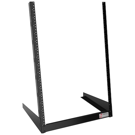 Hammond 16U 2-POST DESKTOP RACK HDR16UBK